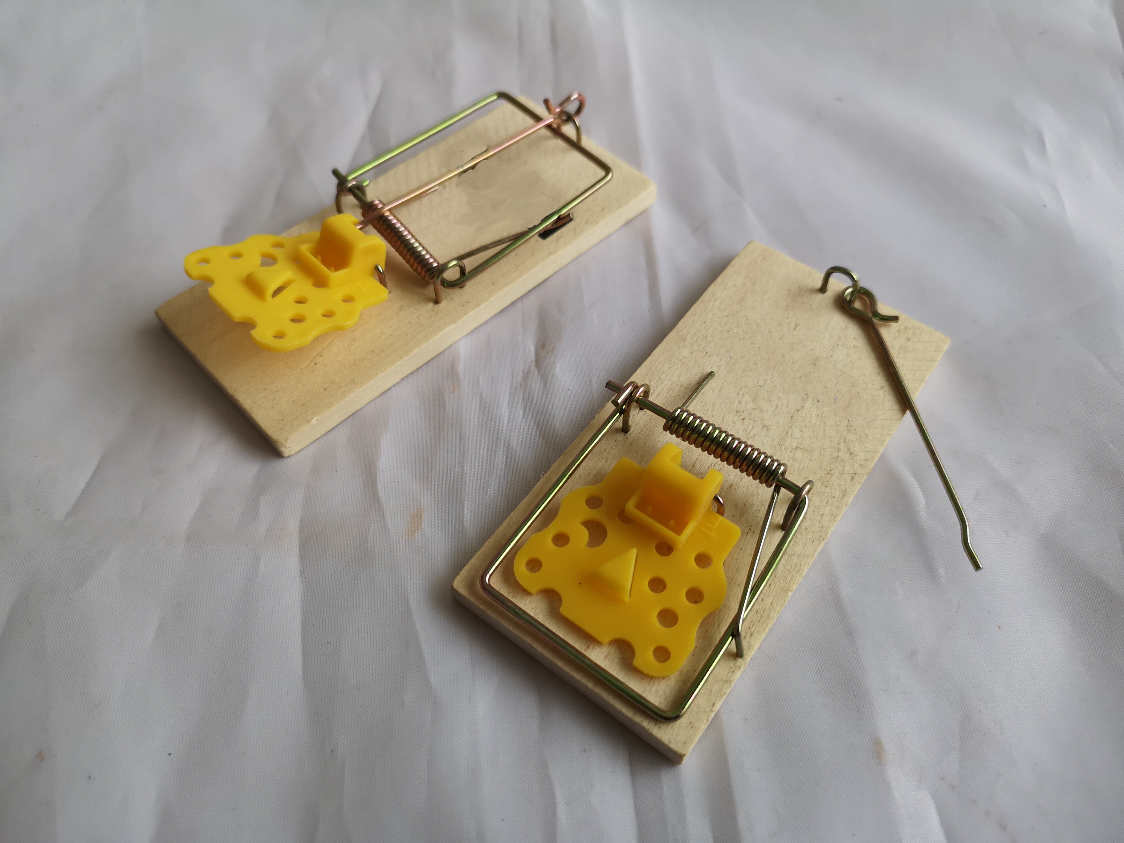 Fourteenacre Disposable Wooden Mouse Trap pack of two