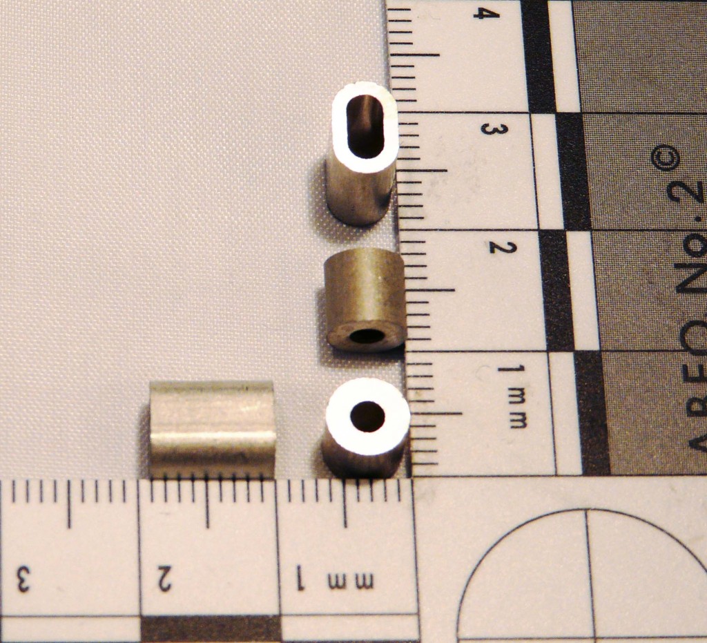 Fourteenacre 2mm cable end Stops
