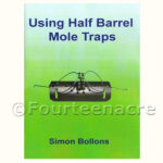 Using Half Barrel Mole Traps